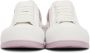 Alexander McQueen White & Purple Deck Lace Plimsoll Sneakers - Thumbnail 2