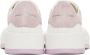 Alexander McQueen White & Purple Deck Lace Plimsoll Sneakers - Thumbnail 4