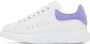 Alexander McQueen White & Purple Oversized Sneakers - Thumbnail 3