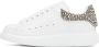 Alexander McQueen White & Silver Oversized Sneakers - Thumbnail 3