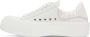 Alexander McQueen White Deck Plimsoll Sneakers - Thumbnail 3