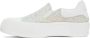 Alexander McQueen White Glitter Slip-On Sneakers - Thumbnail 3