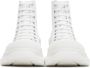 Alexander McQueen White High Tread Slick Sneakers - Thumbnail 2
