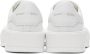 Alexander McQueen White Leather Deck Plimsoll Sneakers - Thumbnail 4