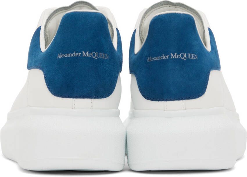 Alexander McQueen White Oversized Low-Top Sneakers