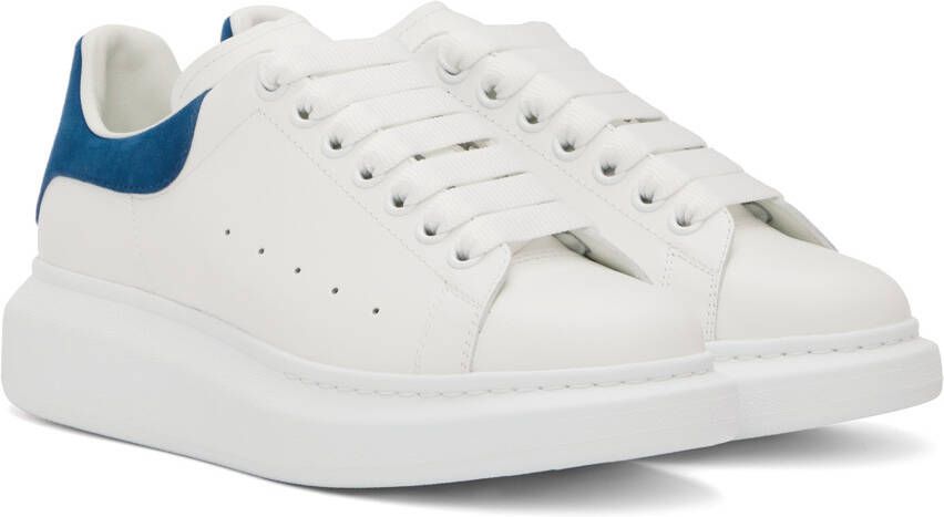 Alexander McQueen White Oversized Low-Top Sneakers