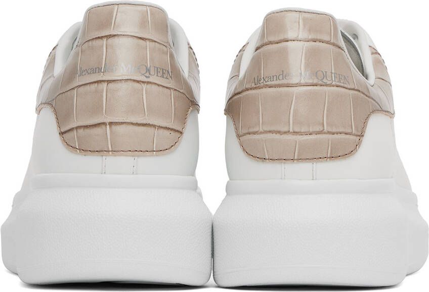 Alexander McQueen White Oversized Sneakers