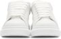 Alexander McQueen White Oversized Sneakers - Thumbnail 2