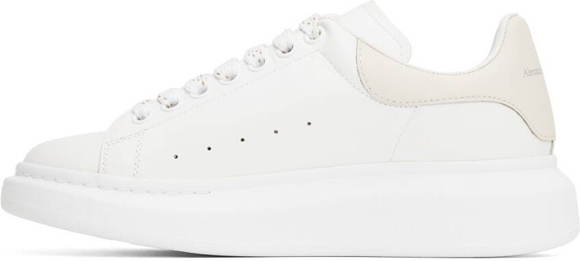 Alexander McQueen White Oversized Sneakers