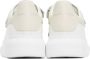 Alexander McQueen White Oversized Triple Strap Sneakers - Thumbnail 2