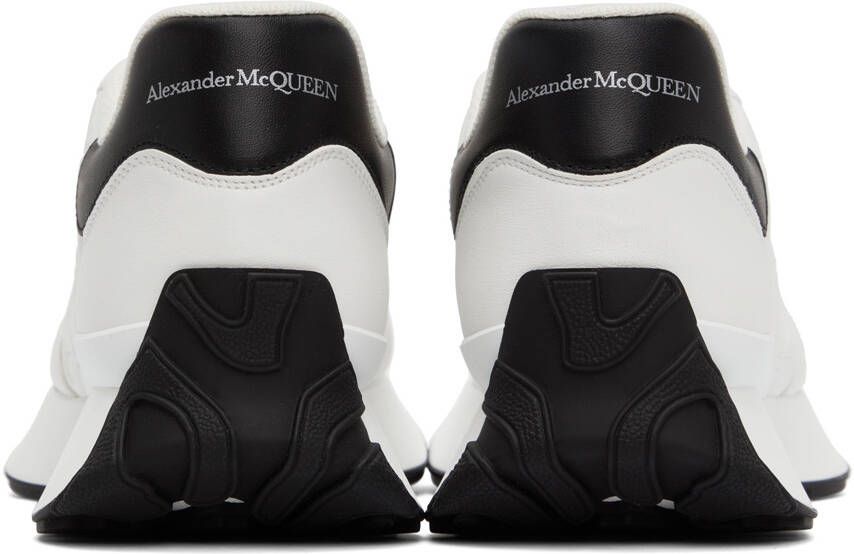 Alexander McQueen White Sprint Runner Sneakers