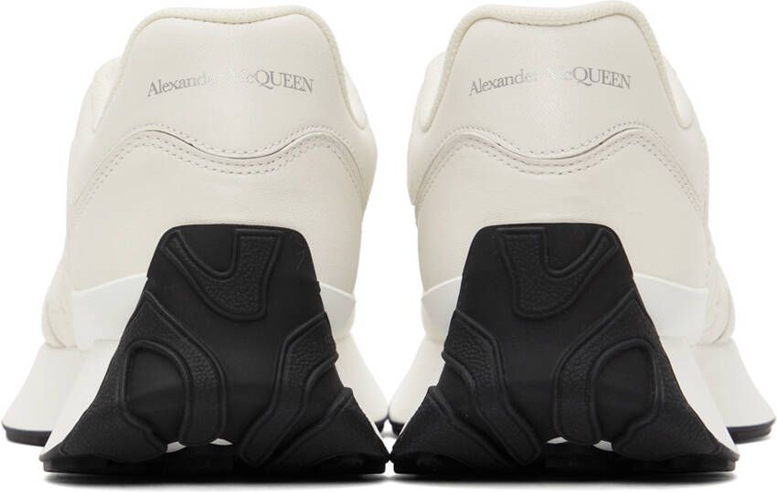 Alexander McQueen White Sprint Runner Sneakers