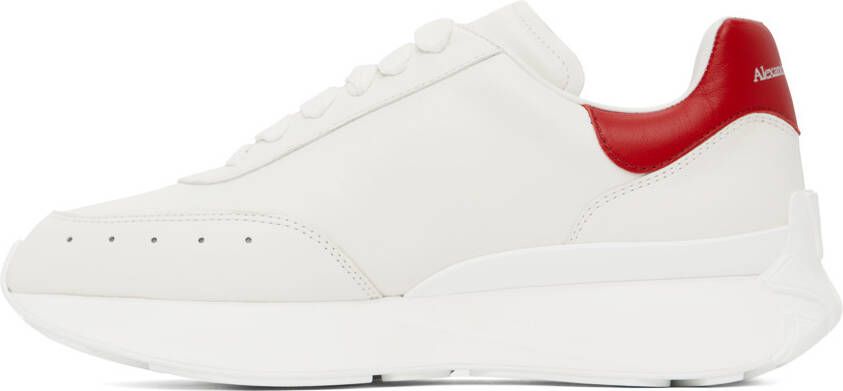 Alexander McQueen White Sprint Sneakers