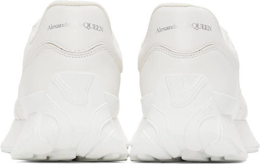 Alexander McQueen White Sprint Sneakers