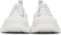 Alexander McQueen White Tread Slick Sneakers - Thumbnail 2