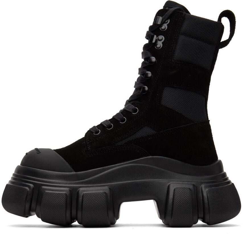 Alexander Wang Black Storm Combat Boots