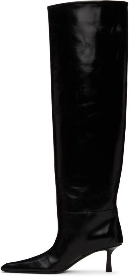 Alexander Wang Black Viola Slouch Boots