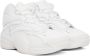 Alexander Wang White AW Hoop Sneakers - Thumbnail 4