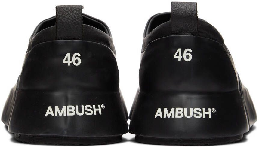 AMBUSH Black Mix Low Sneakers