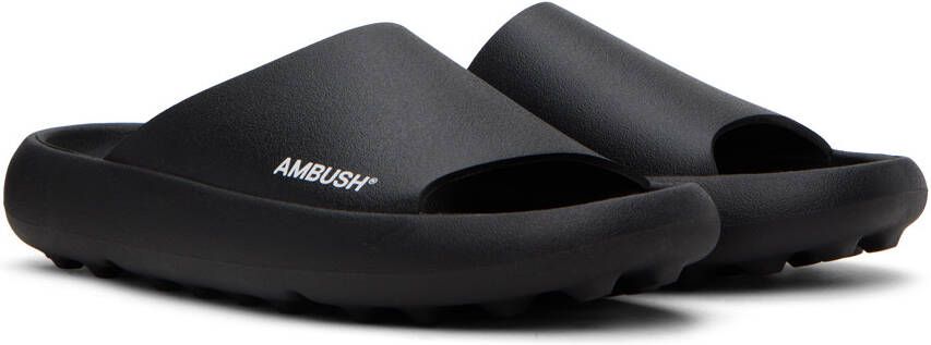 AMBUSH Black Printed Sandals