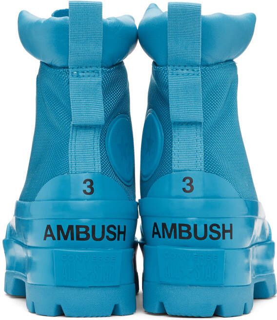 AMBUSH Blue Converse Edition CTAS Duck Ankle Boots