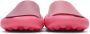 AMBUSH Pink Logo Flat Sandals - Thumbnail 2