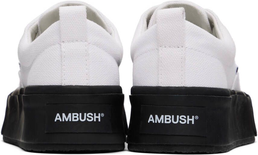 AMBUSH White Low Vulcanized Sneakers