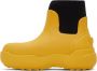 AMBUSH Yellow Rubber Chelsea Boots - Thumbnail 3