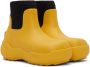 AMBUSH Yellow Rubber Chelsea Boots - Thumbnail 4