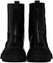 AMI Alexandre Mattiussi Black Calfskin Boots - Thumbnail 2
