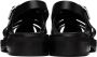 AMI Alexandre Mattiussi Black Fisher Flat Sandals - Thumbnail 5