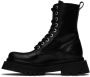 AMI Alexandre Mattiussi Black Mid Height Boots - Thumbnail 5