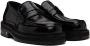 AMI Paris square-toe patent-leather loafers Black - Thumbnail 7