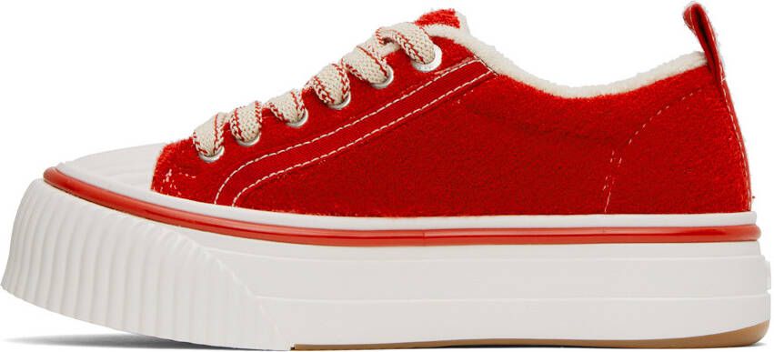 AMI Alexandre Mattiussi Red Ami 1980 Sneakers