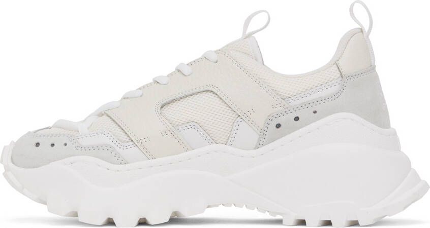 AMI Alexandre Mattiussi White Lucky 9 Sneakers