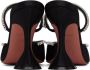Amina Muaddi Black Gilda Heeled Sandals - Thumbnail 2