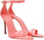 Amina Muaddi Pink Kim Heeled Sandals - Thumbnail 4