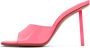 Amina Muaddi Pink Laura Heeled Sandals - Thumbnail 3