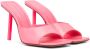 Amina Muaddi Pink Laura Heeled Sandals - Thumbnail 4