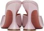 Amina Muaddi Pink Lupita Heeled Sandals - Thumbnail 2