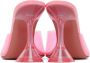Amina Muaddi Pink Lupita Heeled Sandals - Thumbnail 2