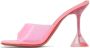 Amina Muaddi Pink Lupita Heeled Sandals - Thumbnail 3