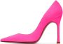 Amina Muaddi Pink Sharon Pump Heels - Thumbnail 3