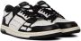 AMIRI Black & White Skel Top Low Sneakers - Thumbnail 4