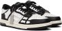 AMIRI Black & White Skel Top Low Sneakers - Thumbnail 4