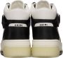 AMIRI Black & White Stadium Mid Sneakers - Thumbnail 7