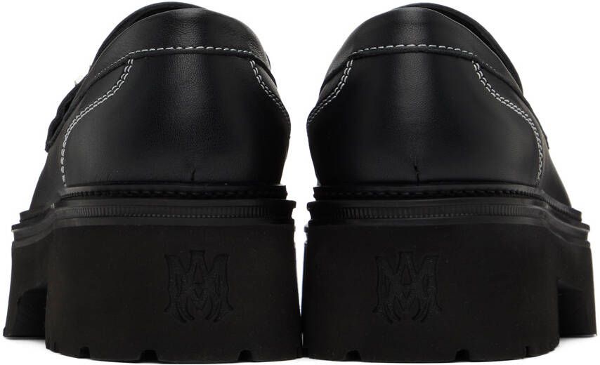 AMIRI Black Combat Loafers