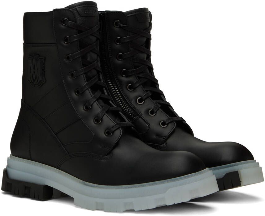 AMIRI Black Leather Boots
