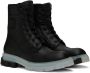 AMIRI Black Leather Boots - Thumbnail 4