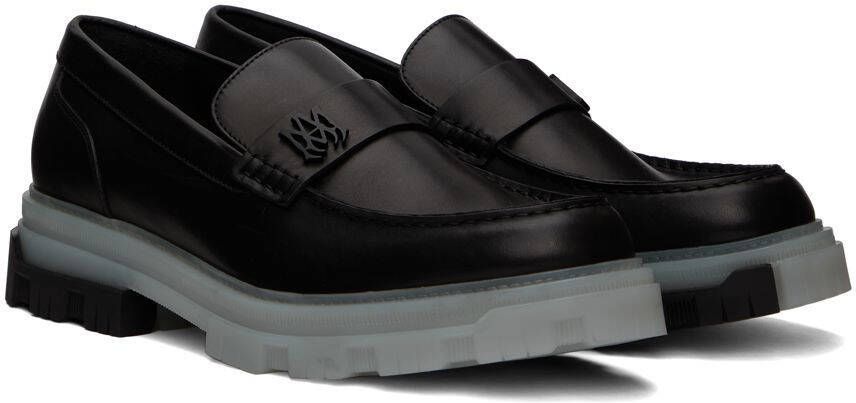 AMIRI Black Military Slip-On Loafers